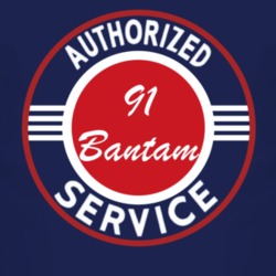 Authorized Service 1991 Bantam Dark T Shirt