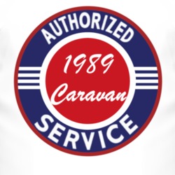 Authorized Service 1989 Dodge Caravan T Shirt