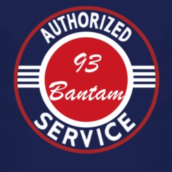 Authorized Service 1993 Bantam Dark T Shirt