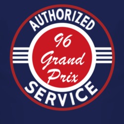 Authorized Service 1996 Pontiac Grand Prix Dark T Shirt