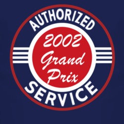 Authorized Service 2002 Pontiac Grand Prix Dark T Shirt