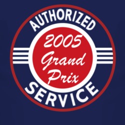Authorized Service 2005 Pontiac Grand Prix Dark T Shirt