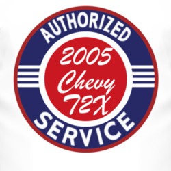 Authorized Service 2005 Chevy Chevy T2X T Shirt
