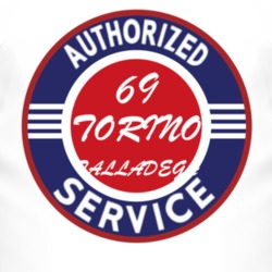 Authorized Service 1969  TORINO  TALLADEGA T Shirt