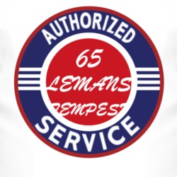 Authorized Service 1965 PONTIAC LEMANS TEMPEST T Shirt