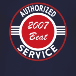 Authorized Service 2007 Chevy Beat Dark T Shirt