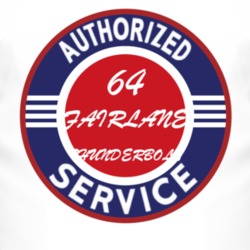 Authorized Service 1964  FAIRLANE THUNDERBOLT T Shirt