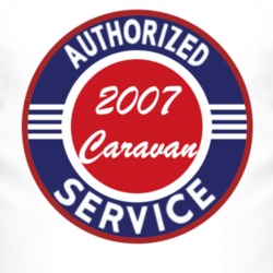 Authorized Service 2007 Dodge Caravan T Shirt