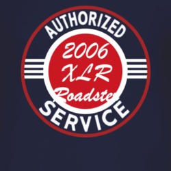Authorized Service 2006 Cadillac XLR Roadster Dark T Shirt