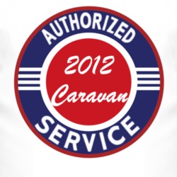 Authorized Service 2012 Dodge Caravan T Shirt