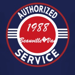 Authorized Service 1988 Chevy Beauville?Van Dark T Shirt