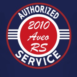 Authorized Service 2010 Chevy Aveo RS Dark T Shirt