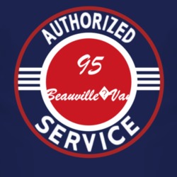 Authorized Service 1995 Chevy Beauville?Van Dark T Shirt