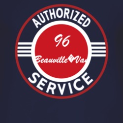 Authorized Service 1996 Chevy Beauville?Van Dark T Shirt