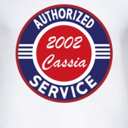 Authorized Service 2002 Chevy Cassia T Shirt