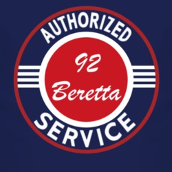 Authorized Service 1992 Chevy Beretta Dark T Shirt