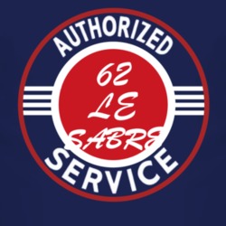 Authorized Service 1962 BUICK LE SABRE Dark T Shirt