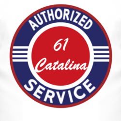 Authorized Service 1961 Pontiac Catalina T Shirt