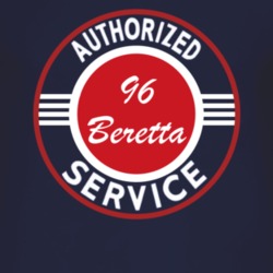 Authorized Service 1996 Chevy Beretta Dark T Shirt