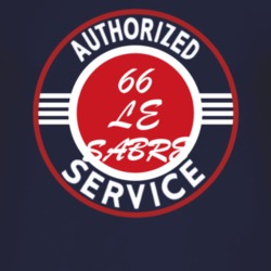Authorized Service 1966 BUICK LE SABRE Dark T Shirt