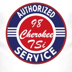 Authorized Service 1998 Grand Cherokee TSi T Shirt