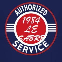 Authorized Service 1984 BUICK LE SABRE Dark T Shirt