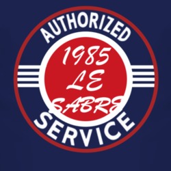 Authorized Service 1985 BUICK LE SABRE Dark T Shirt