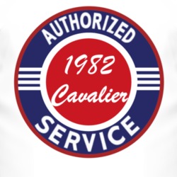 Authorized Service 1982 Chevy Cavalier T Shirt