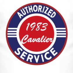 Authorized Service 1983 Chevy Cavalier T Shirt