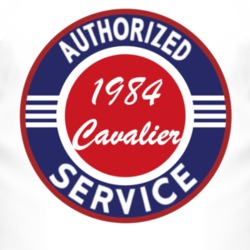 Authorized Service 1984 Chevy Cavalier T Shirt