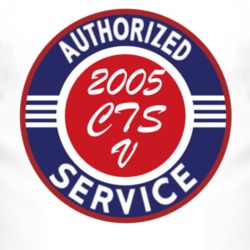 Authorized Service 2005 Cadillac CTS V T Shirt