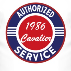 Authorized Service 1986 Chevy Cavalier T Shirt