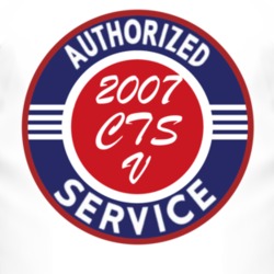 Authorized Service 2007 Cadillac CTS V T Shirt