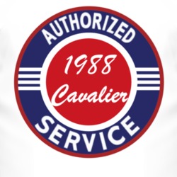 Authorized Service 1988 Chevy Cavalier T Shirt