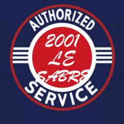 Authorized Service 2001 BUICK LE SABRE Dark T Shirt