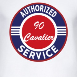 Authorized Service 1990 Chevy Cavalier T Shirt