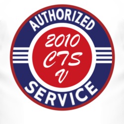 Authorized Service 2010 Cadillac CTS V T Shirt