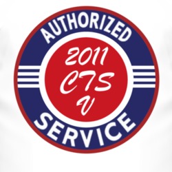 Authorized Service 2011 Cadillac CTS V T Shirt