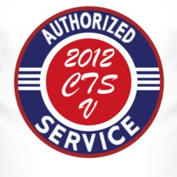 Authorized Service 2012 Cadillac CTS V T Shirt