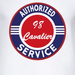 Authorized Service 1998 Chevy Cavalier T Shirt