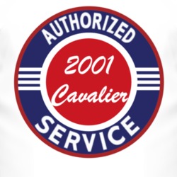Authorized Service 2001 Chevy Cavalier T Shirt