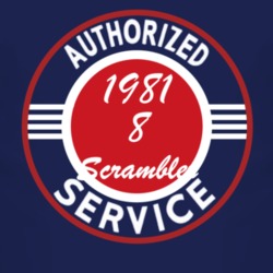 Authorized Service 1981 CJ 8 Scrambler Dark T Shirt