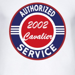 Authorized Service 2002 Chevy Cavalier T Shirt