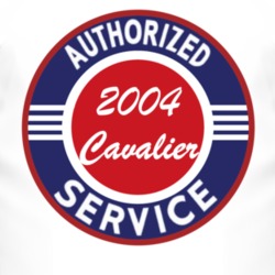 Authorized Service 2004 Chevy Cavalier T Shirt