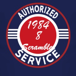 Authorized Service 1984 CJ 8 Scrambler Dark T Shirt
