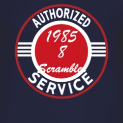 Authorized Service 1985 CJ 8 Scrambler Dark T Shirt