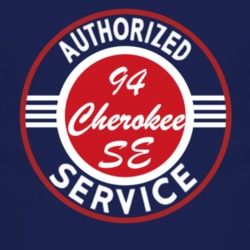 Authorized Service 1994 Grand Cherokee SE Dark T Shirt