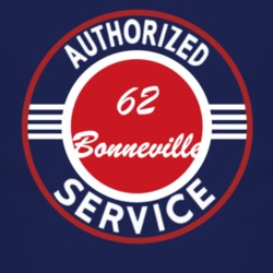 Authorized Service 1962 Pontiac Bonneville Dark T Shirt