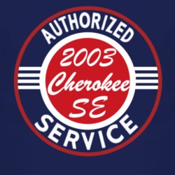 Authorized Service 2003 Grand Cherokee SE Dark T Shirt
