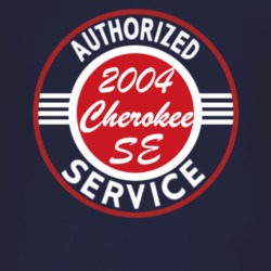 Authorized Service 2004 Grand Cherokee SE Dark T Shirt